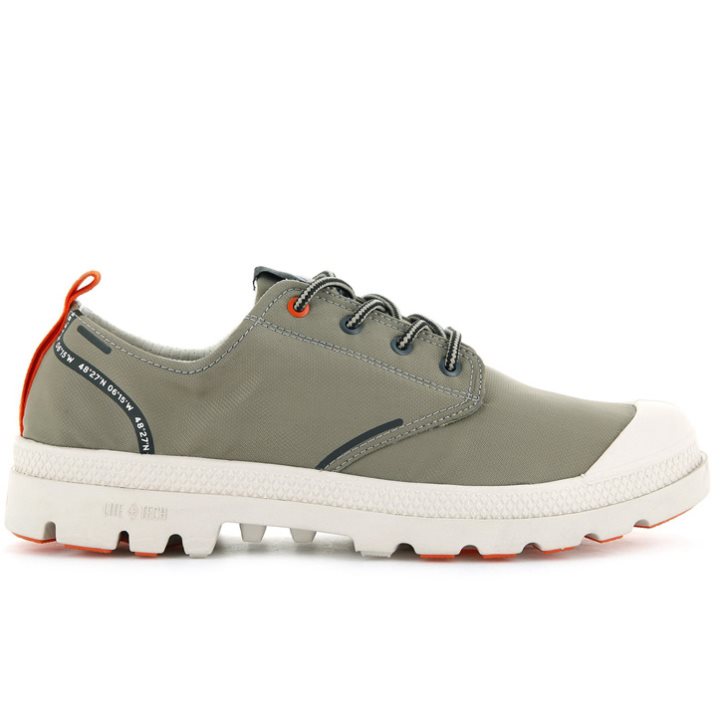 Palladium Pallafin RC LOW WP+ Oxford Schoenen Dames Olijfgroen | NL 47TSEWO